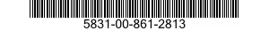 5831-00-861-2813  5831008612813 008612813