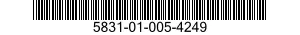 5831-01-005-4249  5831010054249 010054249