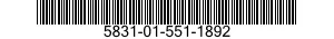 5831-01-551-1892 CONTROL,INTERCOMMUNICATION SET 5831015511892 015511892