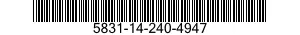 5831-14-240-4947  5831142404947 142404947