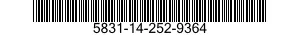 5831-14-252-9364 CABLE ASSEMBLY,POWER,ELECTRICAL 5831142529364 142529364