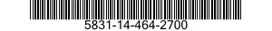 5831-14-464-2700 INTERCOMMUNICATION STATION 5831144642700 144642700