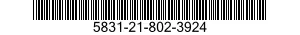 5831-21-802-3924 INACTIVE 5831218023924 218023924