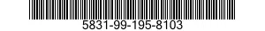 5831-99-195-8103  5831991958103 991958103