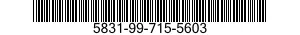 5831-99-715-5603  5831997155603 997155603