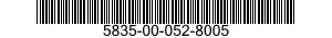 5835-00-052-8005  5835000528005 000528005