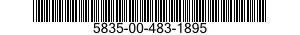5835-00-483-1895 REEL,MAGNETIC RECORDING TAPE 5835004831895 004831895