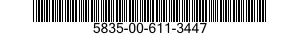 5835-00-611-3447  5835006113447 006113447
