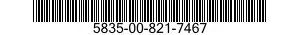 5835-00-821-7467 ERASER,MAGNETIC 5835008217467 008217467