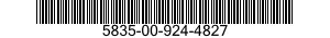 5835-00-924-4827  5835009244827 009244827