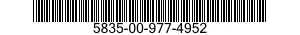 5835-00-977-4952  5835009774952 009774952