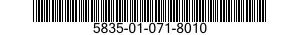 5835-01-071-8010  5835010718010 010718010