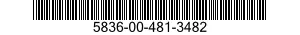 5836-00-481-3482 TAPE,VIDEO RECORDING 5836004813482 004813482