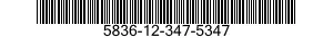 5836-12-347-5347 TAPE,VIDEO RECORDING 5836123475347 123475347
