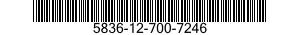 5836-12-700-7246 RECORDER-REPRODUCER,VIDEO 5836127007246 127007246