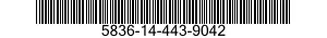 5836-14-443-9042 DISK,VIDEO RECORDING 5836144439042 144439042