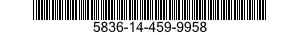 5836-14-459-9958 TAPE,VIDEO RECORDING 5836144599958 144599958
