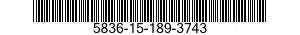 5836-15-189-3743 MONITOR,TELEVISION 5836151893743 151893743