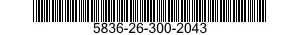 5836-26-300-2043 CAMERA-RECORDING,VIDEO 5836263002043 263002043