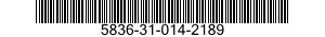 5836-31-014-2189 CAMERA,TELEVISION 5836310142189 310142189