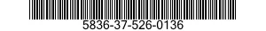 5836-37-526-0136 MONITOR,TELEVISION 5836375260136 375260136