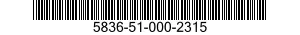 5836-51-000-2315 CAMERA-RECORDING,VIDEO 5836510002315 510002315