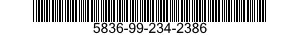 5836-99-234-2386 CABLE ASSEMBLY 5836992342386 992342386