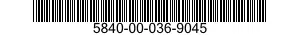 5840-00-036-9045  5840000369045 000369045
