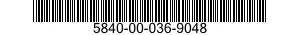 5840-00-036-9048  5840000369048 000369048
