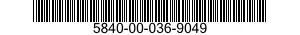 5840-00-036-9049  5840000369049 000369049