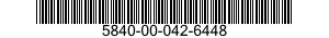 5840-00-042-6448  5840000426448 000426448
