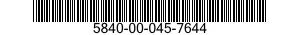 5840-00-045-7644  5840000457644 000457644