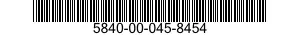 5840-00-045-8454 WAVEGUIDE ASSEMBLY 5840000458454 000458454