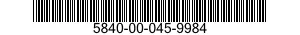 5840-00-045-9984  5840000459984 000459984