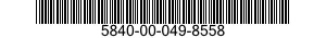 5840-00-049-8558  5840000498558 000498558