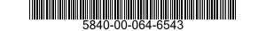 5840-00-064-6543  5840000646543 000646543