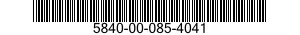 5840-00-085-4041  5840000854041 000854041