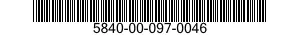 5840-00-097-0046 CASE,RADAR SET 5840000970046 000970046