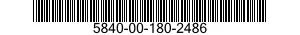 5840-00-180-2486  5840001802486 001802486