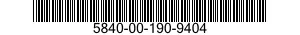 5840-00-190-9404  5840001909404 001909404