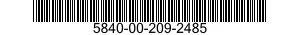 5840-00-209-2485  5840002092485 002092485