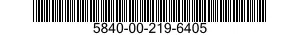 5840-00-219-6405  5840002196405 002196405