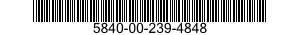 5840-00-239-4848  5840002394848 002394848