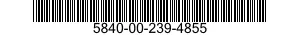 5840-00-239-4855  5840002394855 002394855