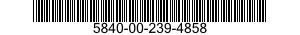 5840-00-239-4858  5840002394858 002394858