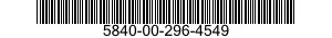 5840-00-296-4549 RECEIVING SET,RADAR 5840002964549 002964549