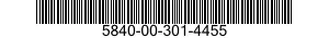 5840-00-301-4455  5840003014455 003014455