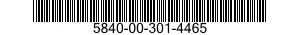 5840-00-301-4465  5840003014465 003014465