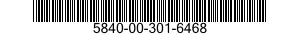 5840-00-301-6468  5840003016468 003016468