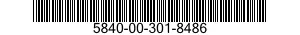 5840-00-301-8486  5840003018486 003018486